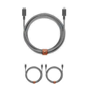 3-Pack Belt Cable XL (USB-C to Lightning)